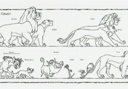 The Lion King size chart